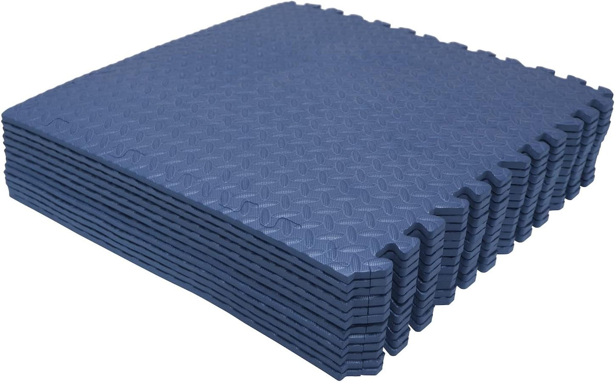 8X(32 Sqft) Pink Gym Floor Mat 24x24 EVA Foam Interlocking Exercise Fitness Puzzle Floor Gym Yoga Mat Workout Pad [P/N: MTET-HOME012-8PC]