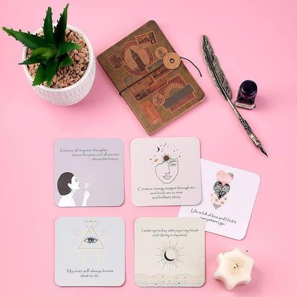 Happier Me - Daily Positive Affirmation Cards For Self Love