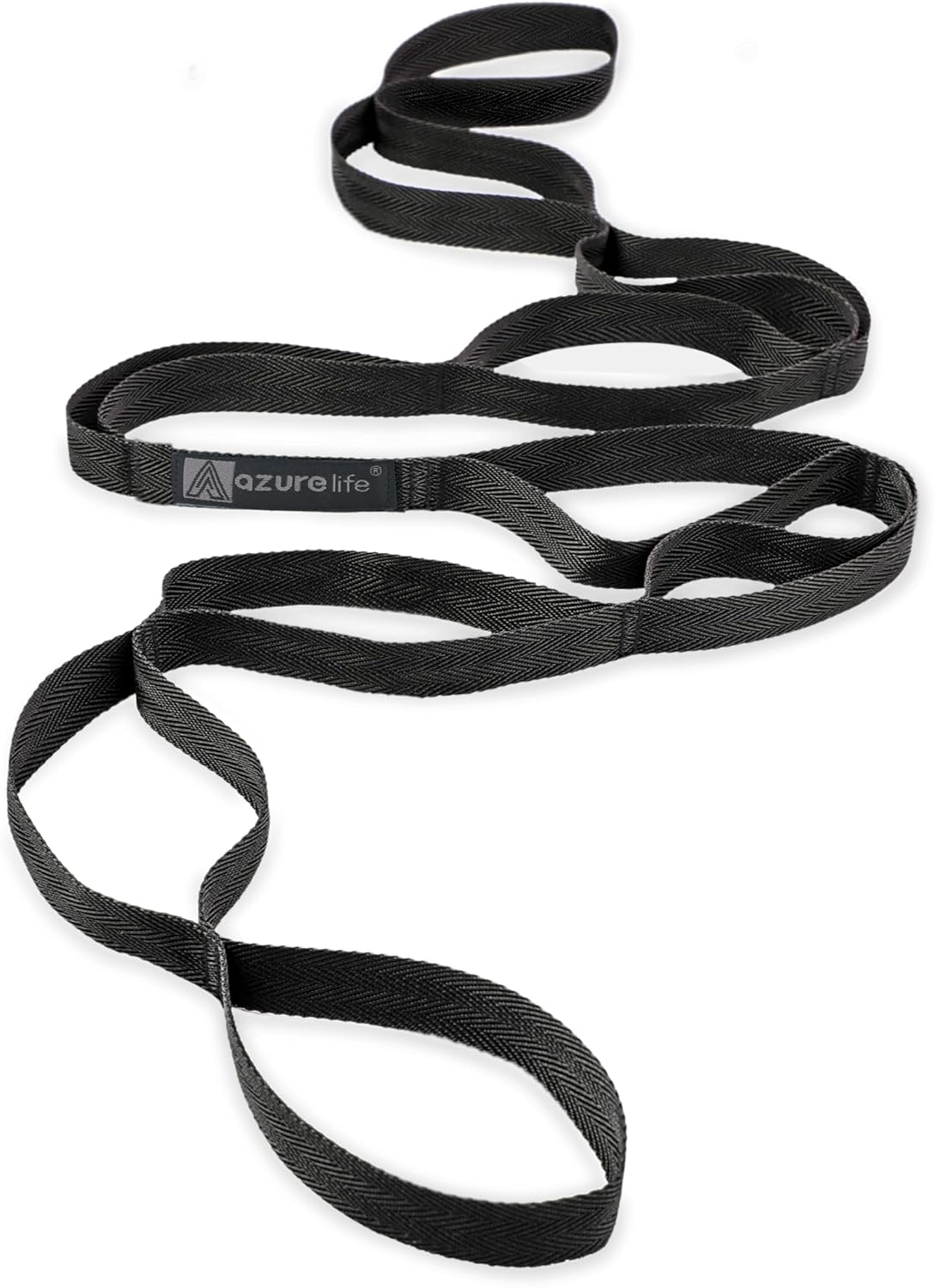 Premium Durable Stretch Straps with Loops, Stretching Strap for Physical Therapy, Multi-Loop Yoga Strap Fitness Exercise Strap for Yoga, Pilates, Dance, Flexibility&Exercise