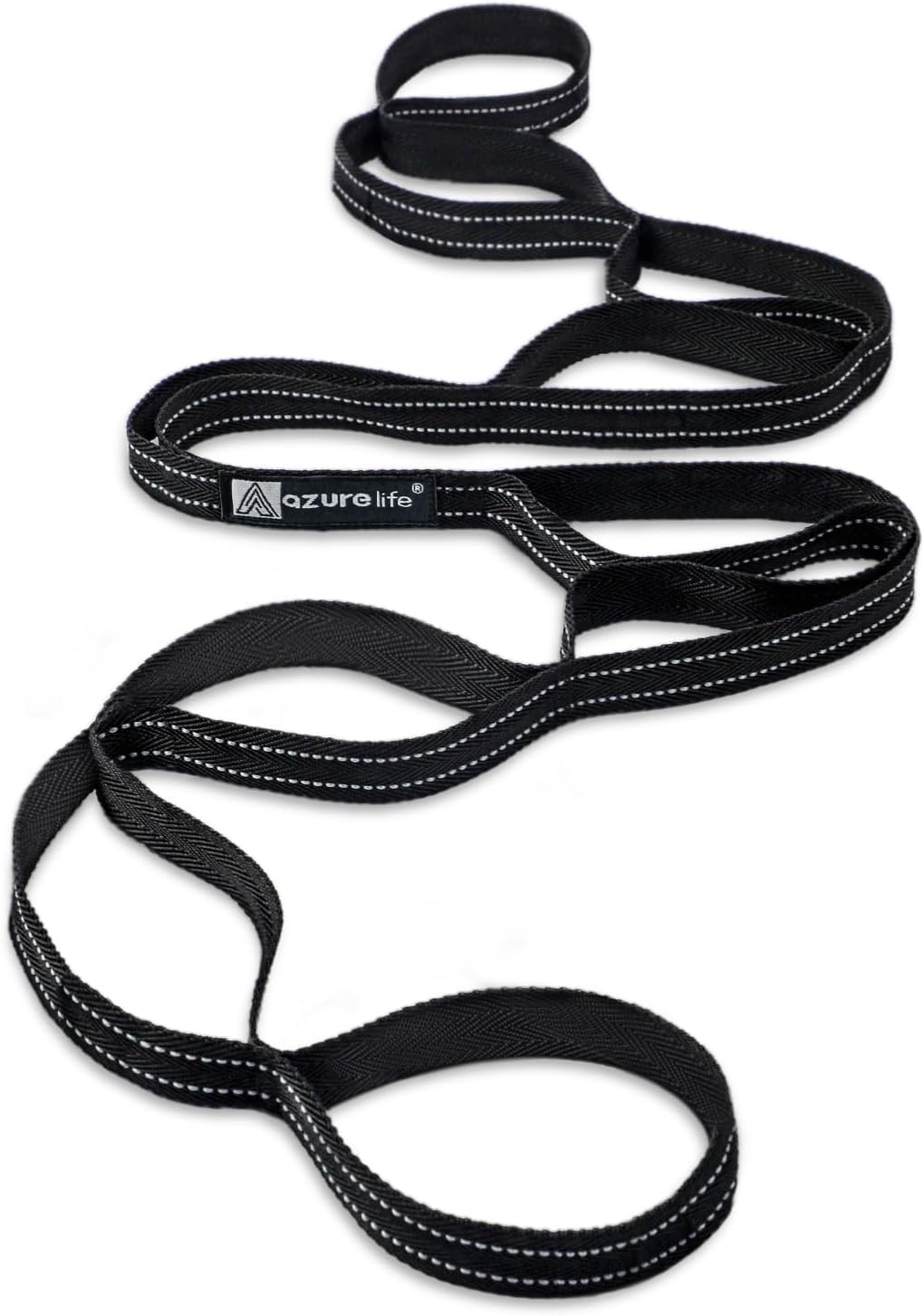 Premium Durable Stretch Straps with Loops, Stretching Strap for Physical Therapy, Multi-Loop Yoga Strap Fitness Exercise Strap for Yoga, Pilates, Dance, Flexibility&Exercise
