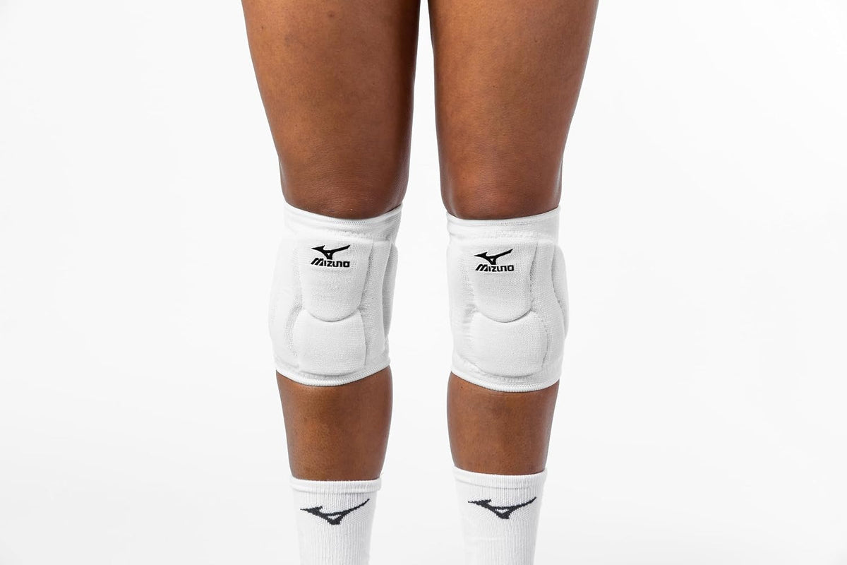 Elite 9 SL2 Volleyball Kneepad, White, Large