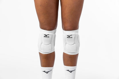 Elite 9 SL2 Volleyball Kneepad, White, Large