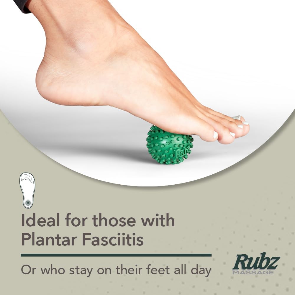 Foot Rubz Massage Ball -Roller for Plantar Fascititis, Hands
