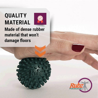 Foot Rubz Massage Ball -Roller for Plantar Fascititis, Hands