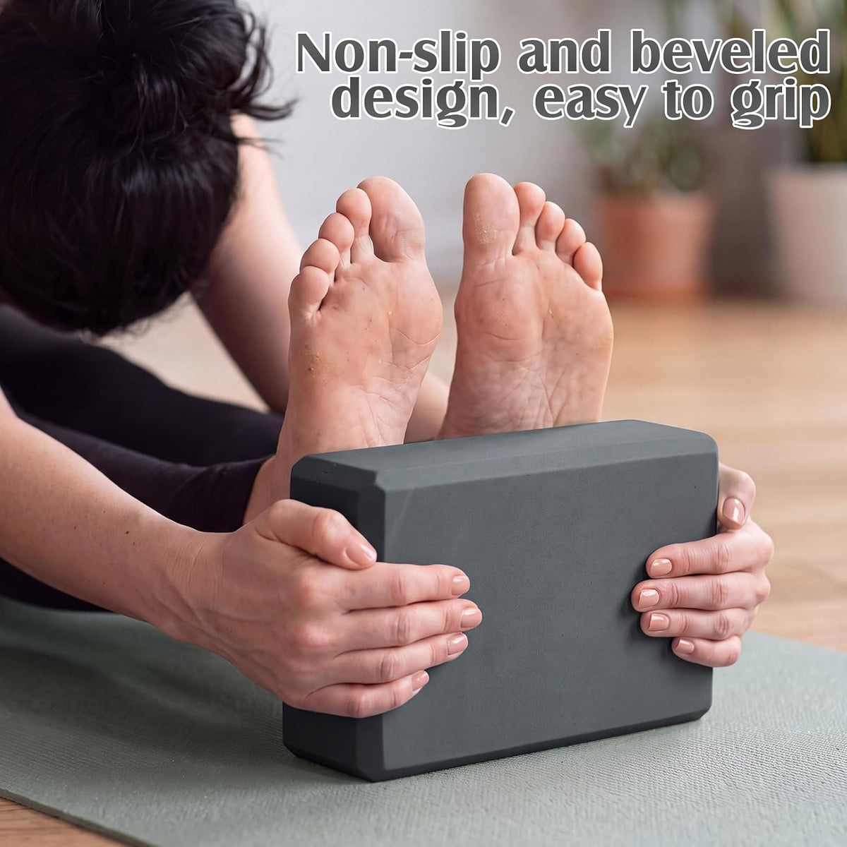 20 Pcs Foam EVA Yoga Blocks Lightweight Non-slip Supportive Foam Blocks Yoga Prop Accessories for Pilates, Stretching and Meditation, Men and Women Yogi