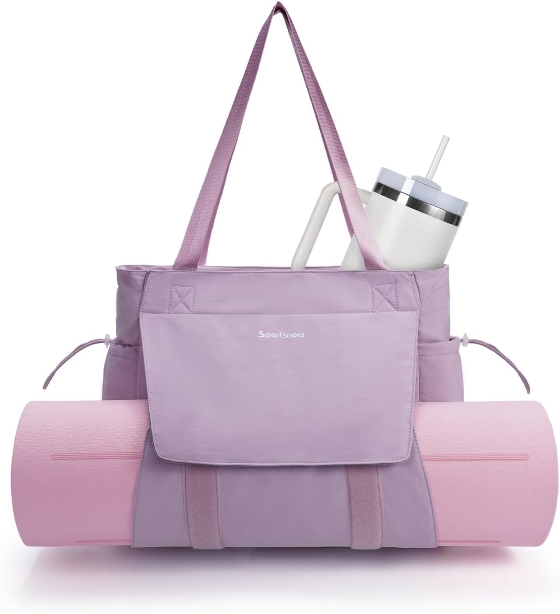 Yoga Mat Bag Waterproof Tote Gym Bag Mat Carrier W/Wet Pocket