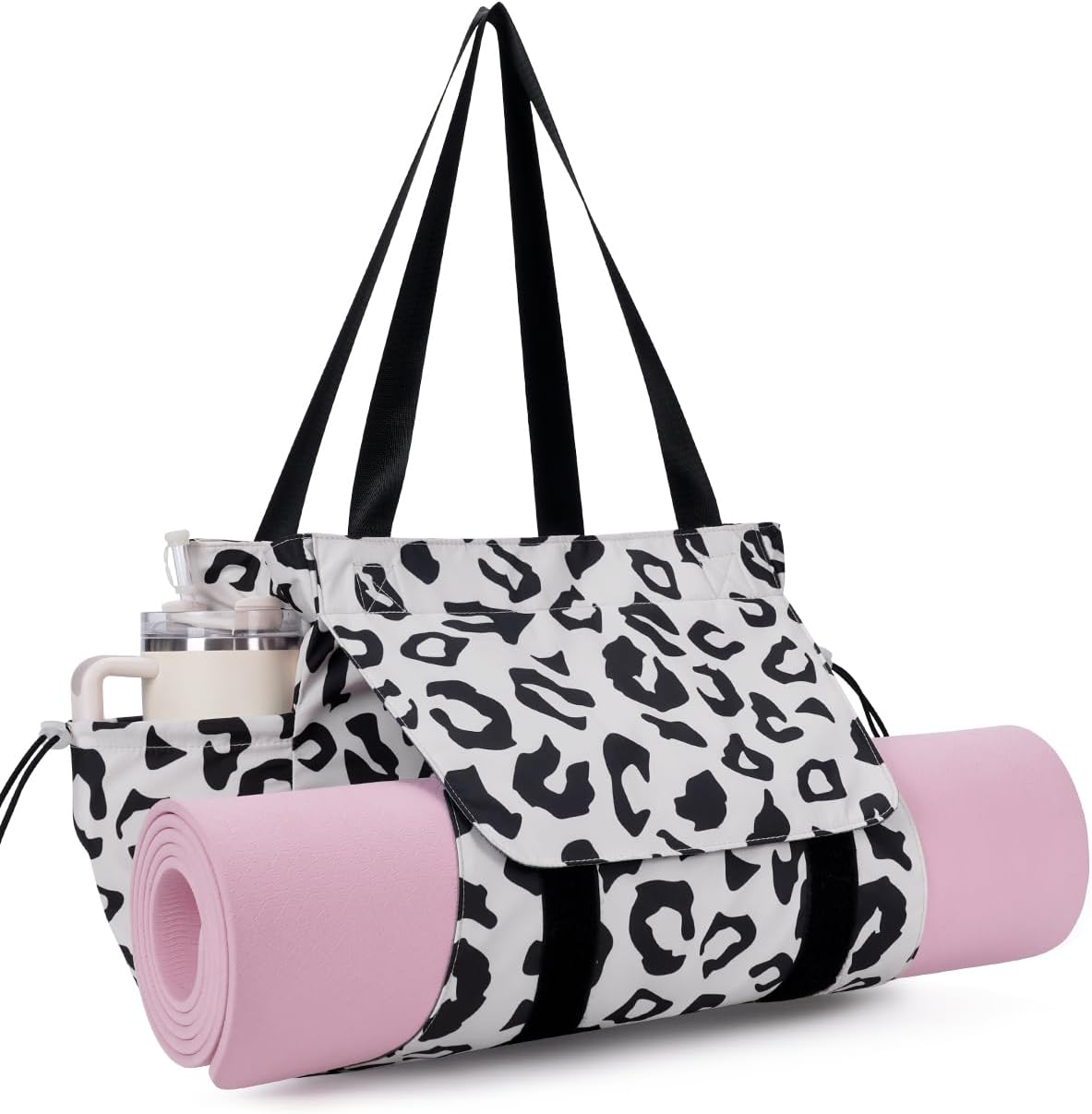 Yoga Mat Bag Waterproof Tote Gym Bag Mat Carrier W/Wet Pocket