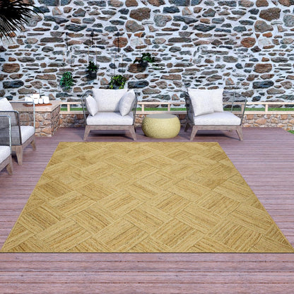 Hand Braided Jute 4 Ft Square Kilim Rug Flatweave Pink Geometric Pattern Jute Sisal Rug, Thick 0.27 Inch Indoor Outdoor Carpet for Kitchen, Bedside, Yoga Mat - Colors B