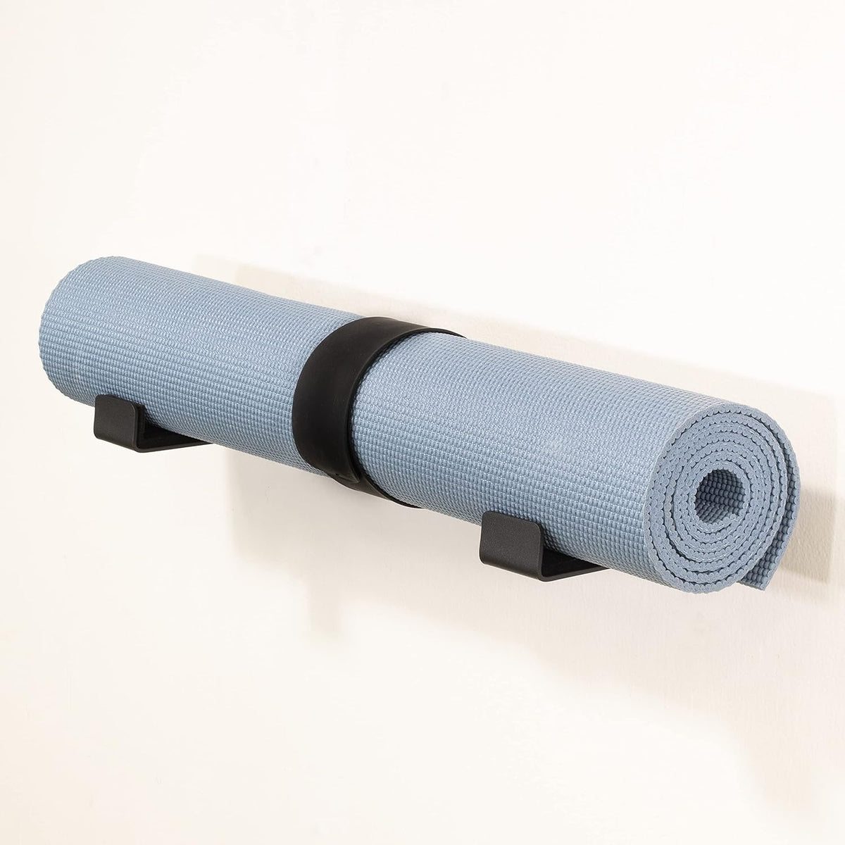 Yoga Mat Holder Wall Mount, Foam Roller Rack, Large