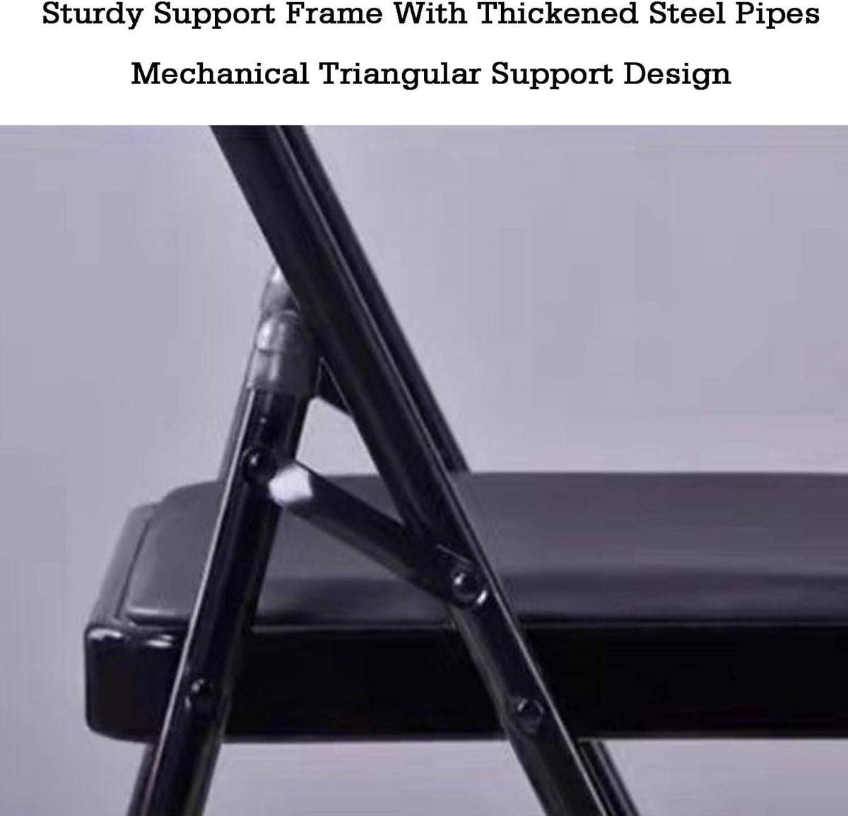 Folding Chair with Backrest,Dual Crossbeam Support,Pilates Yoga Auxiliary Chair,for Back Pain Relieving Strength Training(Color 3,45x81x82.5cm)