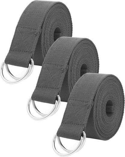 Fitness Exercise Yoga Strap - Durable Cotton 10 Feet Long