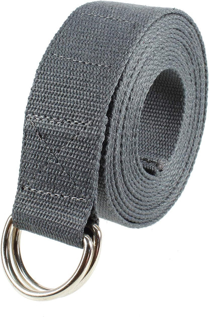 Fitness Exercise Yoga Strap - Durable Cotton 10 Feet Long
