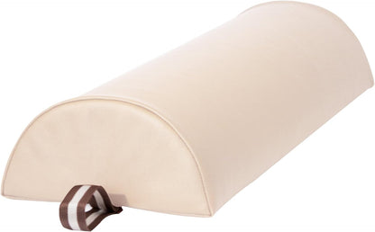 6 Inch Semi Round Bolster Table Cushion Pillow Black