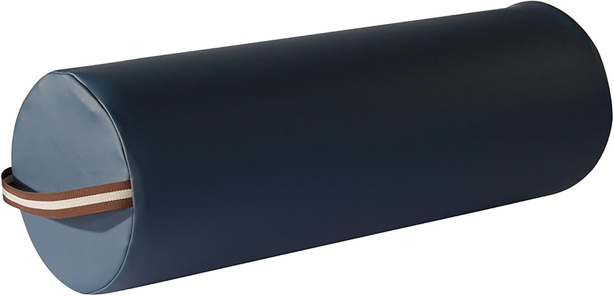 6 Inch Semi Round Bolster Table Cushion Pillow Black