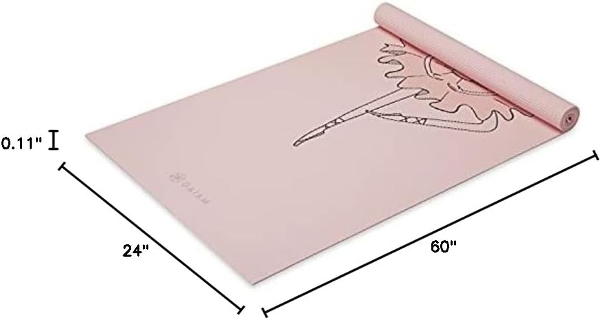 Kids Printed Yoga Mat, Non-Toxic, Fun Design, 3mm