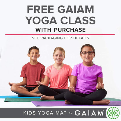 Kids Printed Yoga Mat, Non-Toxic, Fun Design, 3mm