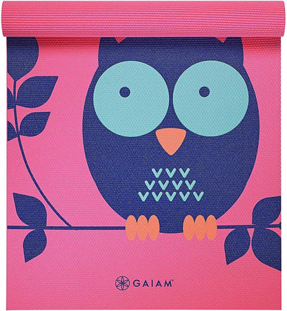 Kids Printed Yoga Mat, Non-Toxic, Fun Design, 3mm