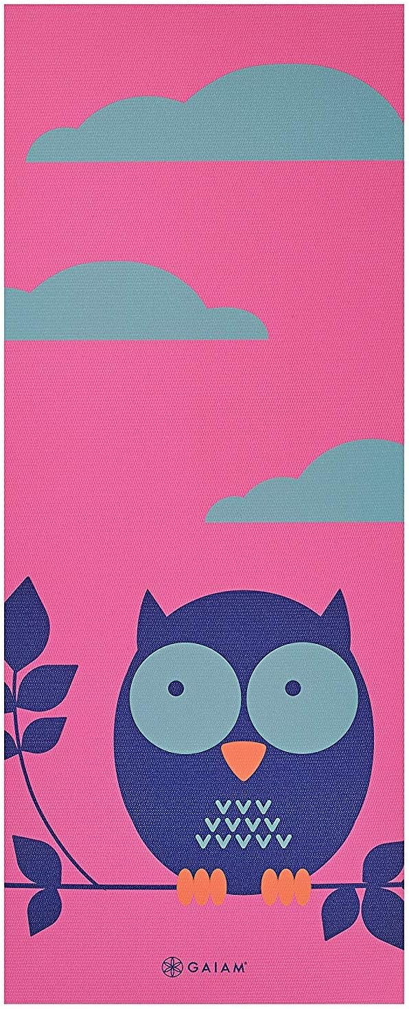 Kids Printed Yoga Mat, Non-Toxic, Fun Design, 3mm