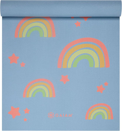 Kids Printed Yoga Mat, Non-Toxic, Fun Design, 3mm