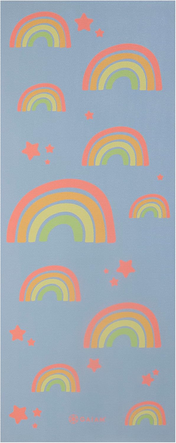 Kids Printed Yoga Mat, Non-Toxic, Fun Design, 3mm