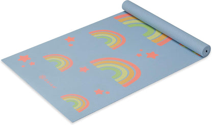 Kids Printed Yoga Mat, Non-Toxic, Fun Design, 3mm