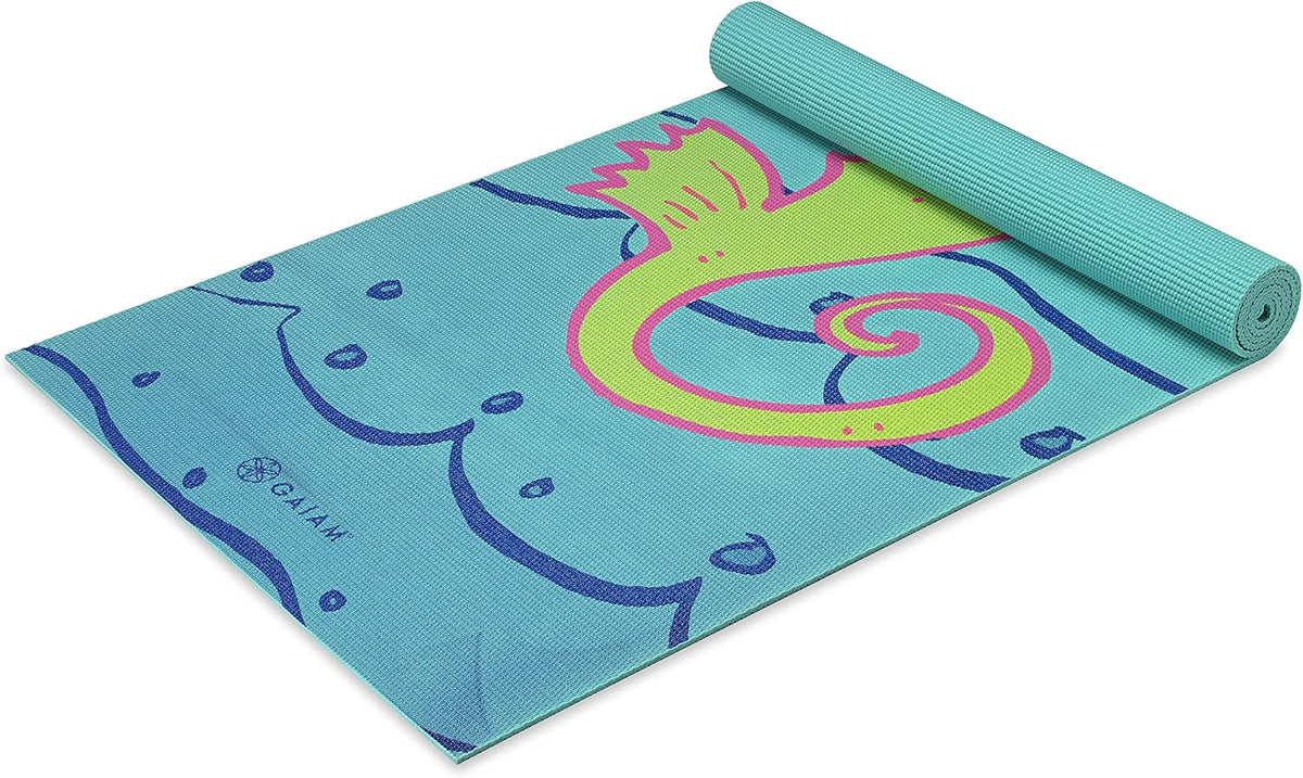 Kids Printed Yoga Mat, Non-Toxic, Fun Design, 3mm