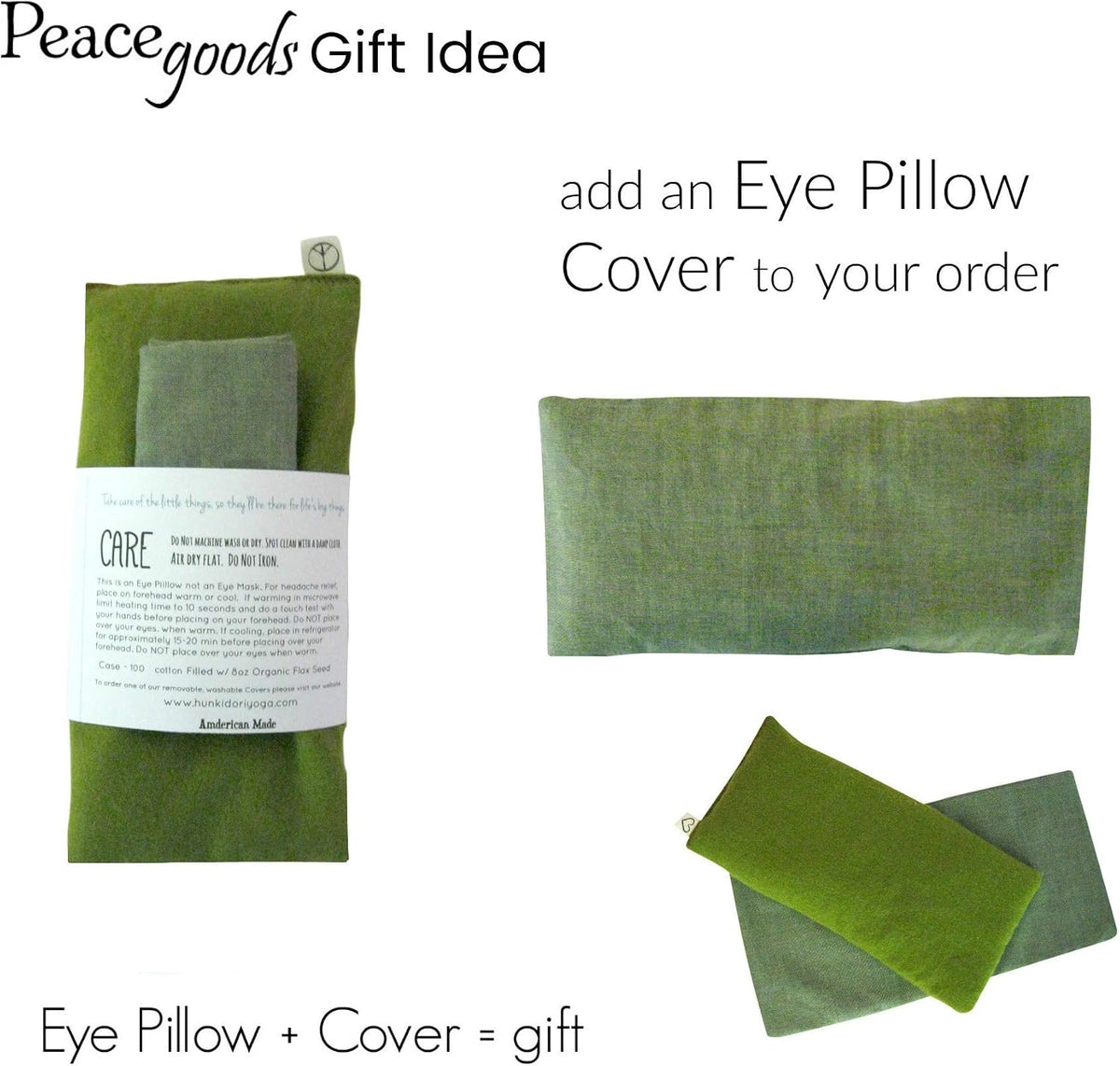 Pack of (4) Unscented Organic Flax Seed Eye Pillows 8.5 x 4 Soft Cotton Flannel - Soothing & Relaxing - Yoga Massage Sleep Meditation
