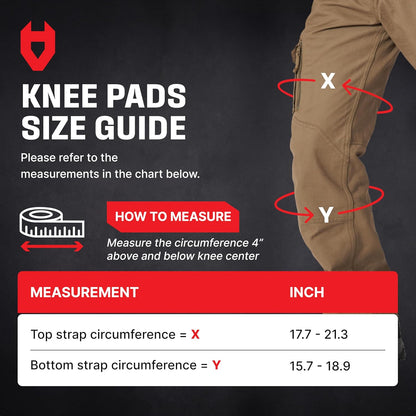 Professional Gel Knee Pads for Work — Heavy Duty Anti-Slip Cap, Extra Dual-Layer Foam and Cushion, Reinforced Adjustable Non-Slip Straps, Built-in Hangand Pull Loops, Fits Men Women, Black