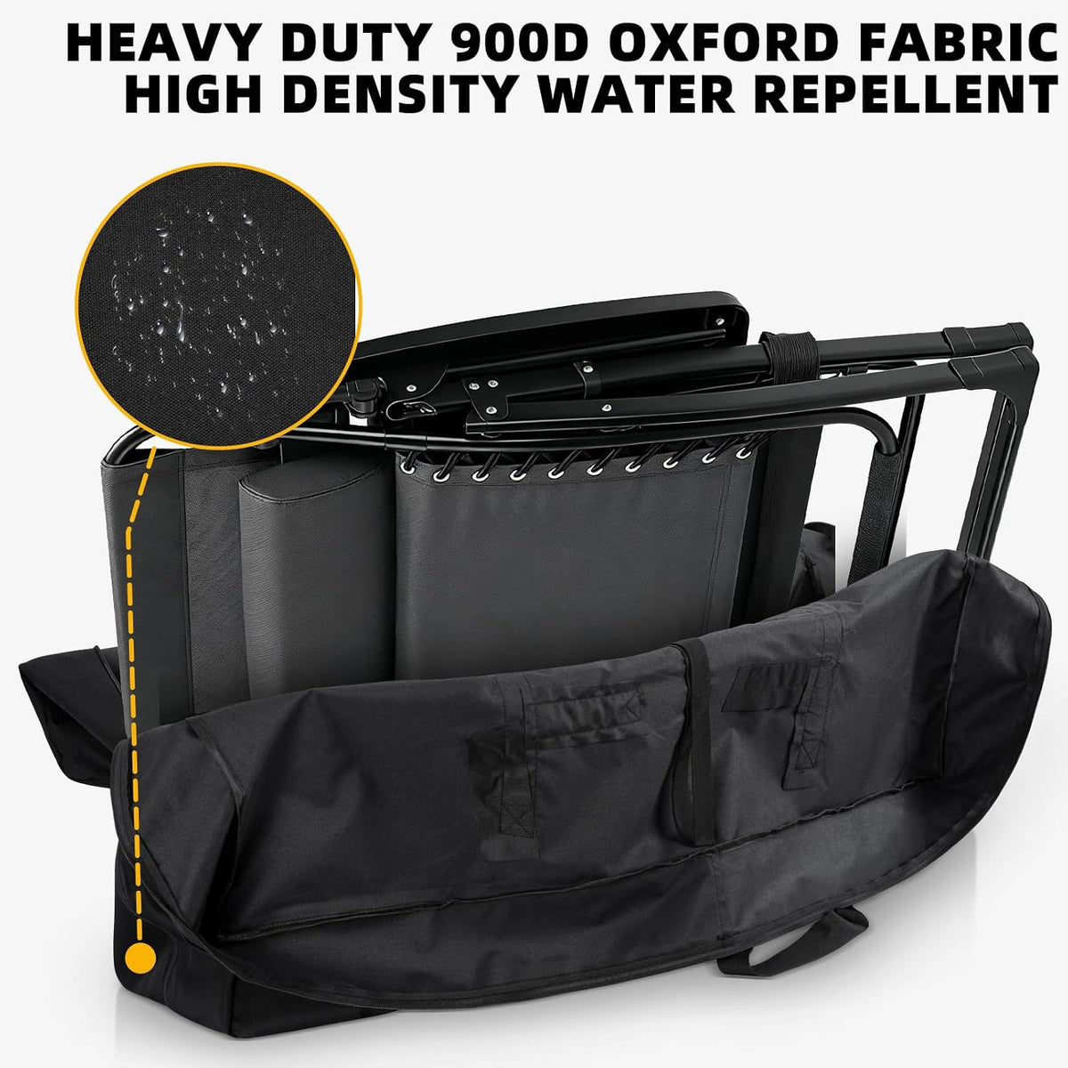 Heavy Duty Folding Chair Storage Bag, Extra Large Carrying Bag