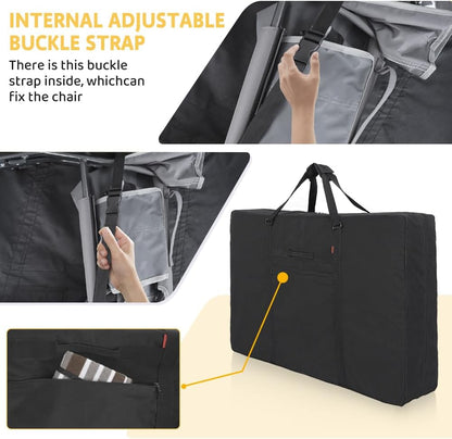 Heavy Duty Folding Chair Storage Bag, Extra Large Carrying Bag