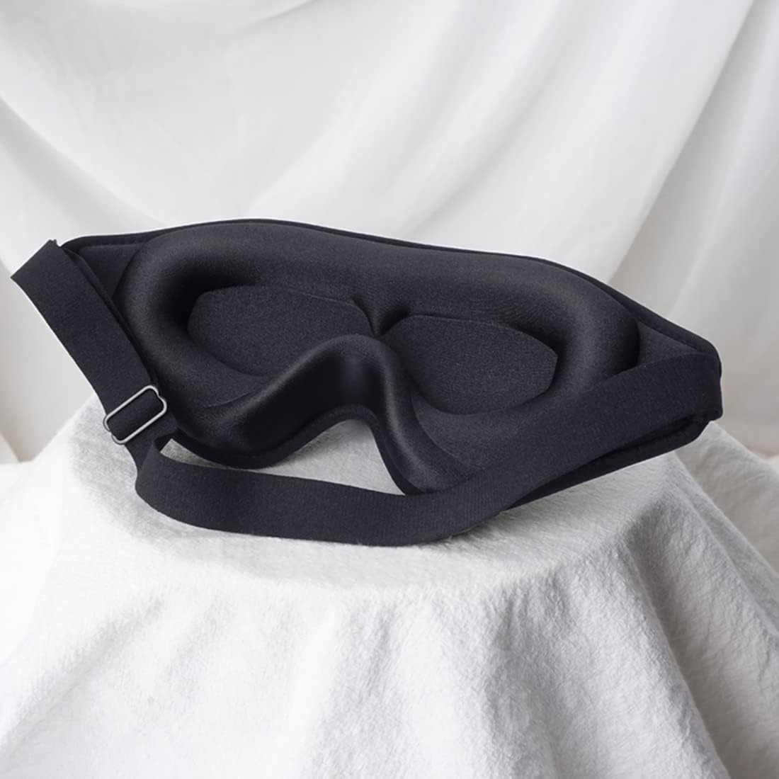 Sleep Mask for Side Sleeper, Blackout Eye Mask for Women Men
