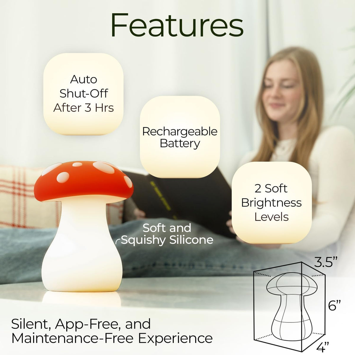 'Original Breathing Buddha' Guided Visual Meditation | 3 Modes to Slow Your Breathing & Calm Your Mind | Stress & Anxiety Relief | Wellness Gift | Adults, Kids, Classrooms | USB Rechargeable