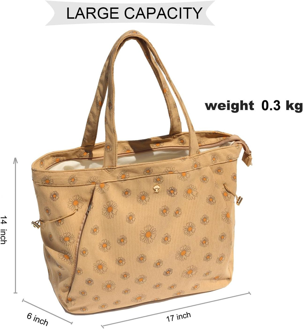 Corduroy Yoga Tote Bag Gifts for Women Drawstring Yoga Mat Bag for Office Workout Travel Carryall Pilates Gym