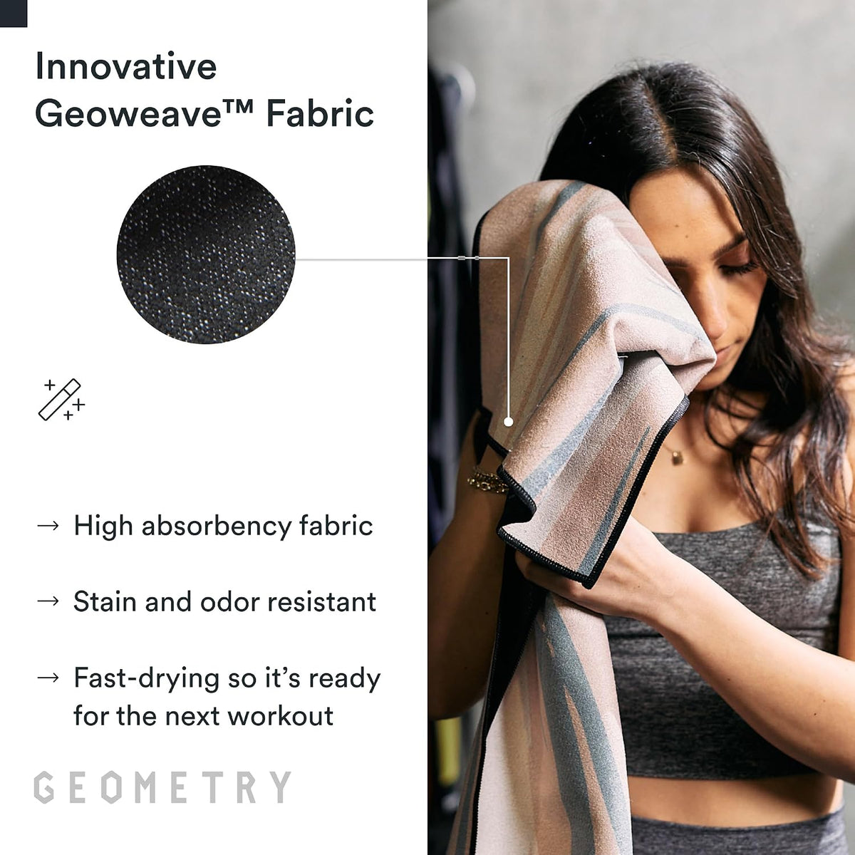 Gym Towel for Working Out - Compact & Quick Dry, Super Absorbent Microfiber Sweat Towel - Premium Microfiber for Gym - Zig, 16" x 30", 1 Piece