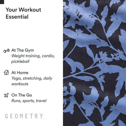 Gym Towel for Working Out - Compact & Quick Dry, Super Absorbent Microfiber Sweat Towel - Premium Microfiber for Gym - Zig, 16" x 30", 1 Piece