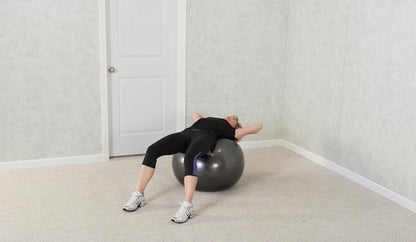 Professional Grade Exercise Stability Yoga Ball, Foot Pump, Ball Plug, Plug Puller, 2000 Pounds Static Weight Capacity Antiburst