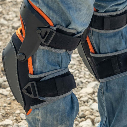 60897 Knee Pads for Men and Women, Non-Marring, Heavy Duty Stabilizer Work Knee Pads, Adjustable Straps for Construction and Flooring