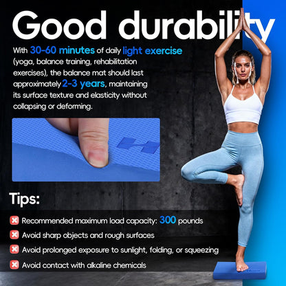 Professional Balance Pad for Physical Therapy and Stability Training