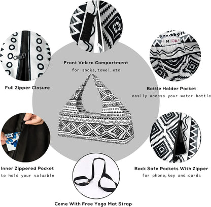 Yoga Mat Bag Yoga Bags and Carriers Fits All Your Stuff 30"x9"x11"