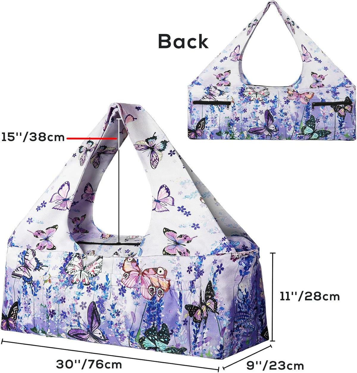 Yoga Mat Bag Yoga Bags and Carriers Fits All Your Stuff 30"x9"x11"