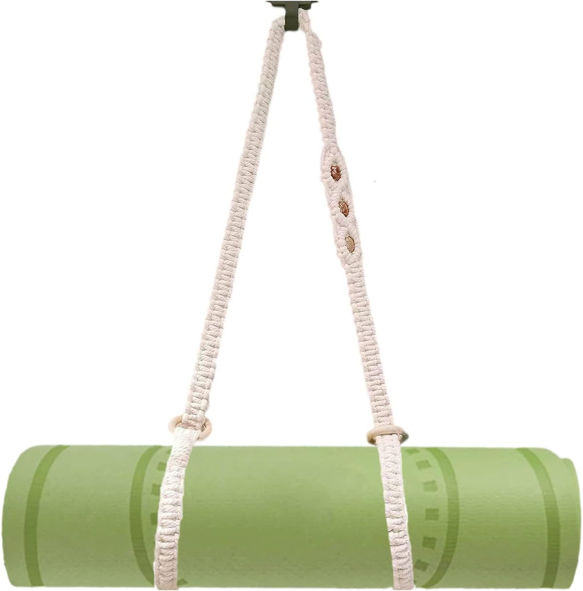 Macrame Yoga Mat Carrying Strap [MAT NOT Included], Hand Woven Multi-Purpose Strap/Carrier
