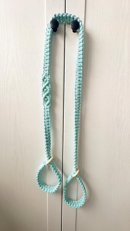Macrame Yoga Mat Carrying Strap [MAT NOT Included], Hand Woven Multi-Purpose Strap/Carrier