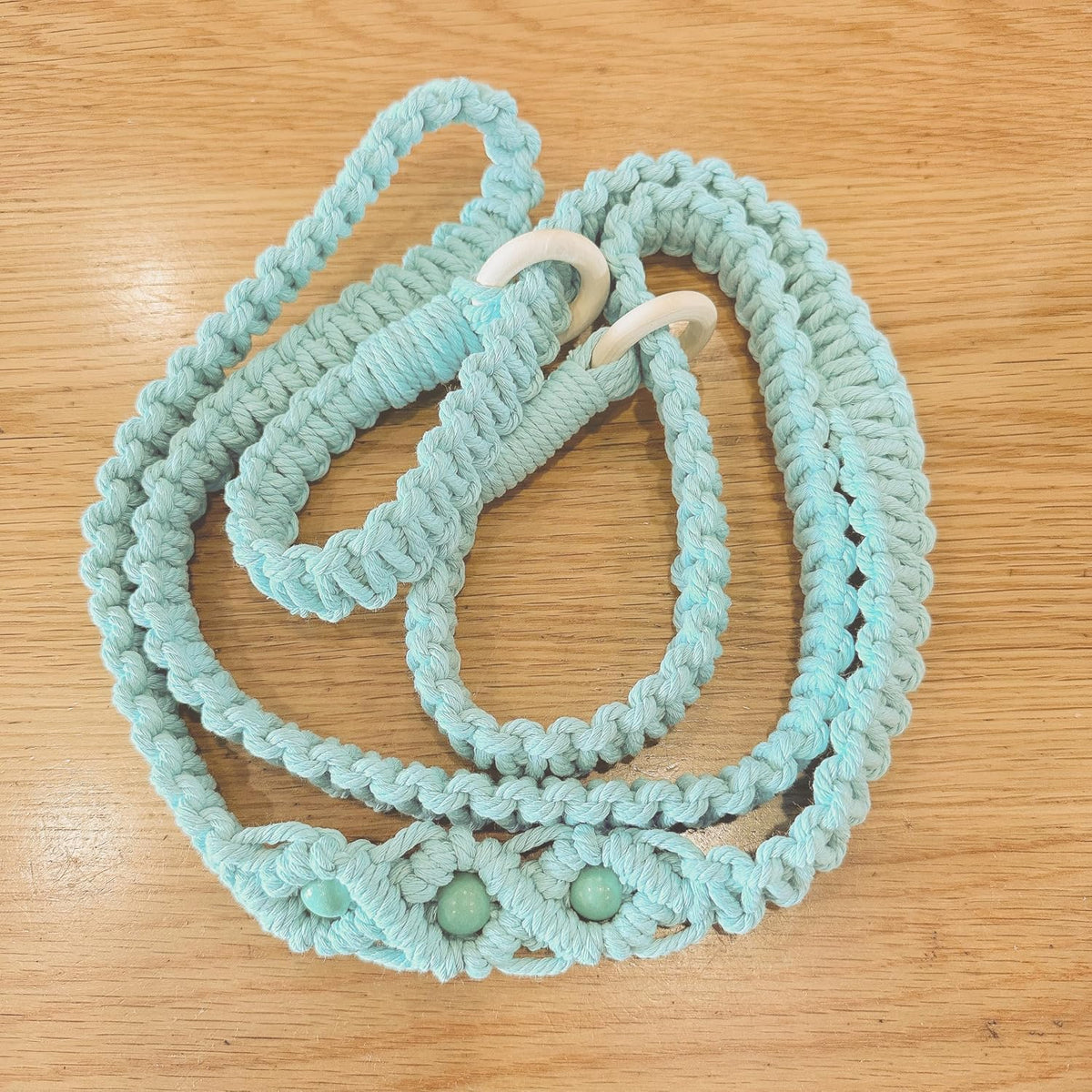 Macrame Yoga Mat Carrying Strap [MAT NOT Included], Hand Woven Multi-Purpose Strap/Carrier