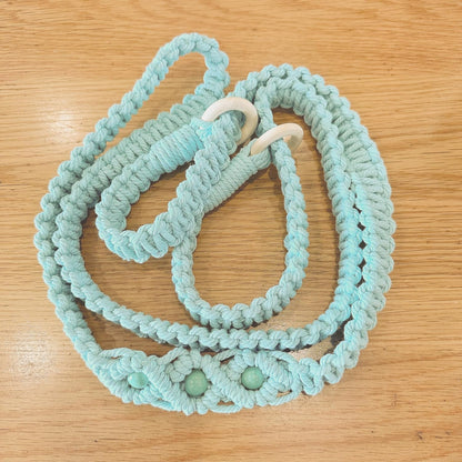 Macrame Yoga Mat Carrying Strap [MAT NOT Included], Hand Woven Multi-Purpose Strap/Carrier