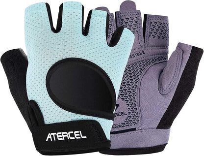 Weight Lifting Gloves Full Palm Protection, Workout Gloves for Gym, Cycling, Exercise, Breathable, Super Lightweight for Mens and Women