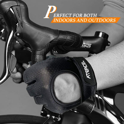 Weight Lifting Gloves Full Palm Protection, Workout Gloves for Gym, Cycling, Exercise, Breathable, Super Lightweight for Mens and Women