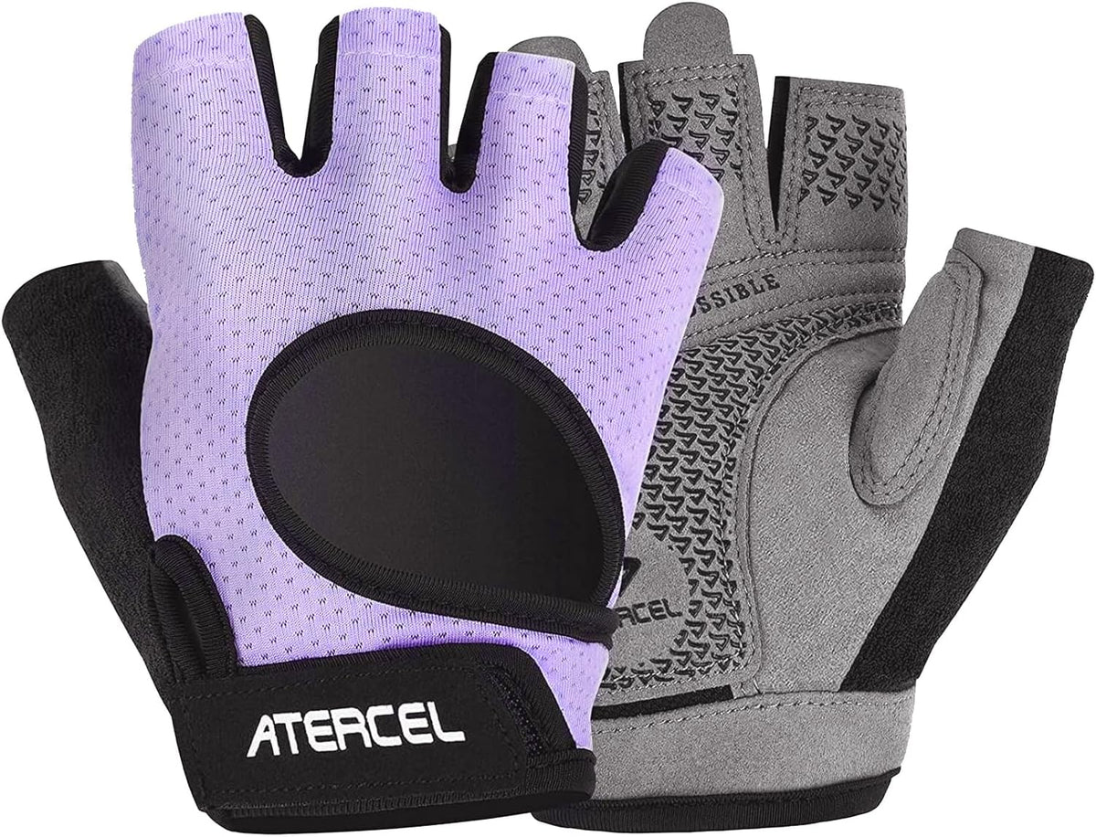 Weight Lifting Gloves Full Palm Protection, Workout Gloves for Gym, Cycling, Exercise, Breathable, Super Lightweight for Mens and Women