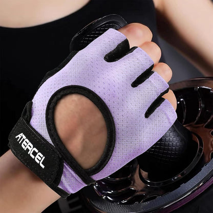 Weight Lifting Gloves Full Palm Protection, Workout Gloves for Gym, Cycling, Exercise, Breathable, Super Lightweight for Mens and Women