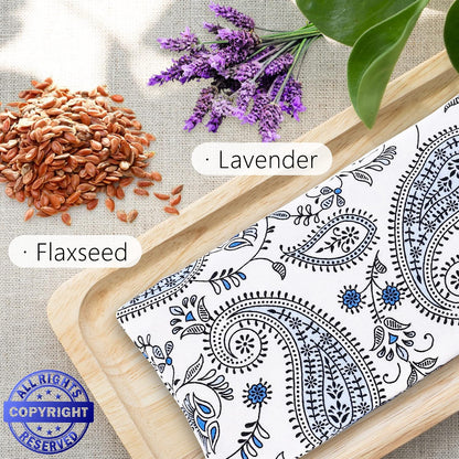 Lavender Eye Pillow for Relaxation, Yoga, Sleep, Weighted Eye Mask