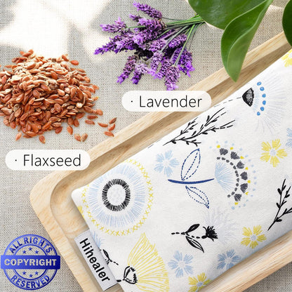 Lavender Eye Pillow for Relaxation, Yoga, Sleep, Weighted Eye Mask